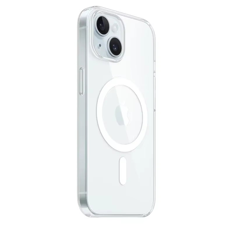 Magnetic Clear Case for APPLE Iphone 16 17 15 14 13 12 11 Pro Max 16 plus 17 Air 16E Wireless Charging Compatible with Magsafe